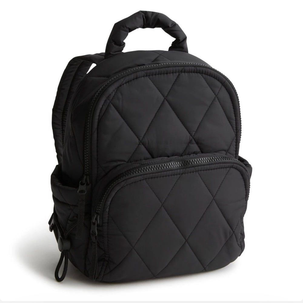 Vera Bradley Black Banbury Backpack-Moonless Night